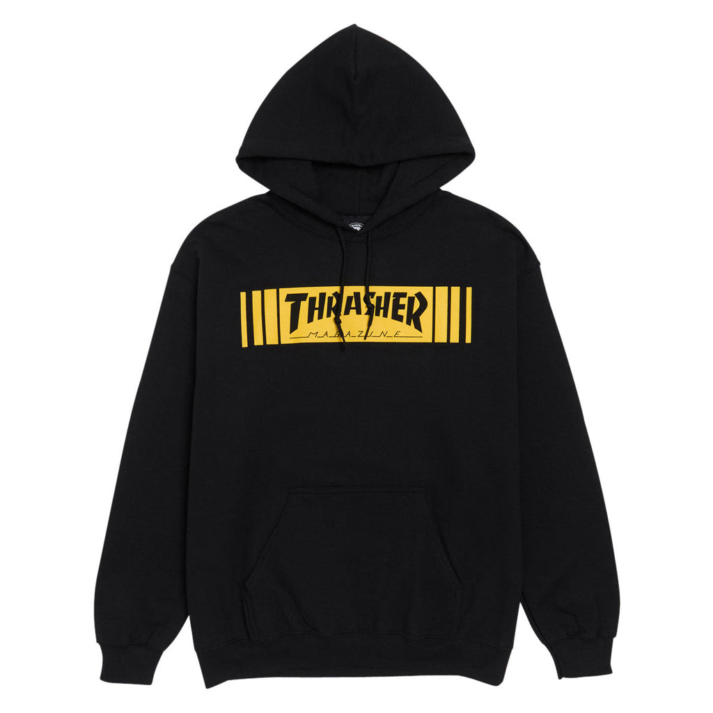 Thrasher Bar Hoodie - Black