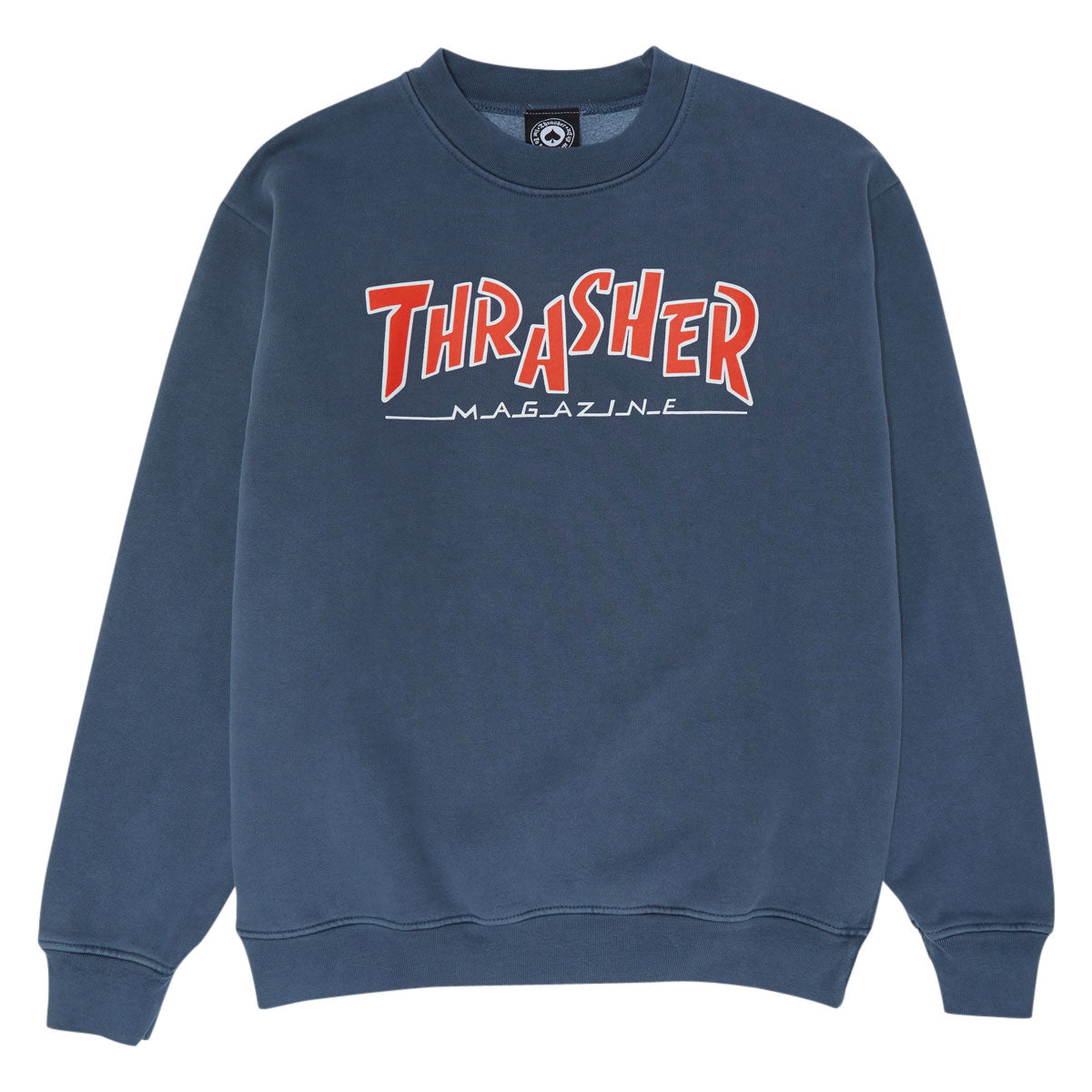 Thrasher x Parra Mag Vintage Crewneck Sweatshirt - Blue