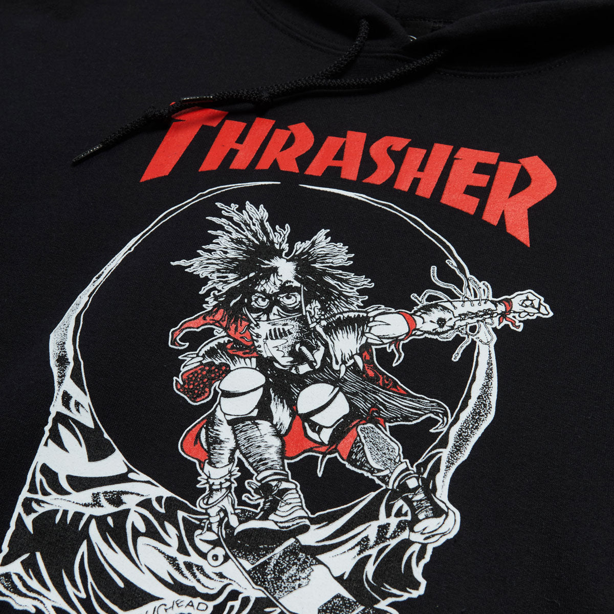 Thrasher Outlaw 2-Tone Hoodie - Black