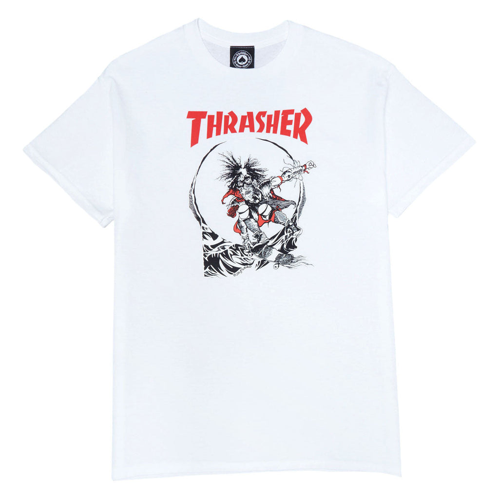 Thrasher Outlaw 2-Tone T-Shirt - White