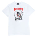 Thrasher Outlaw 2-Tone T-Shirt - White
