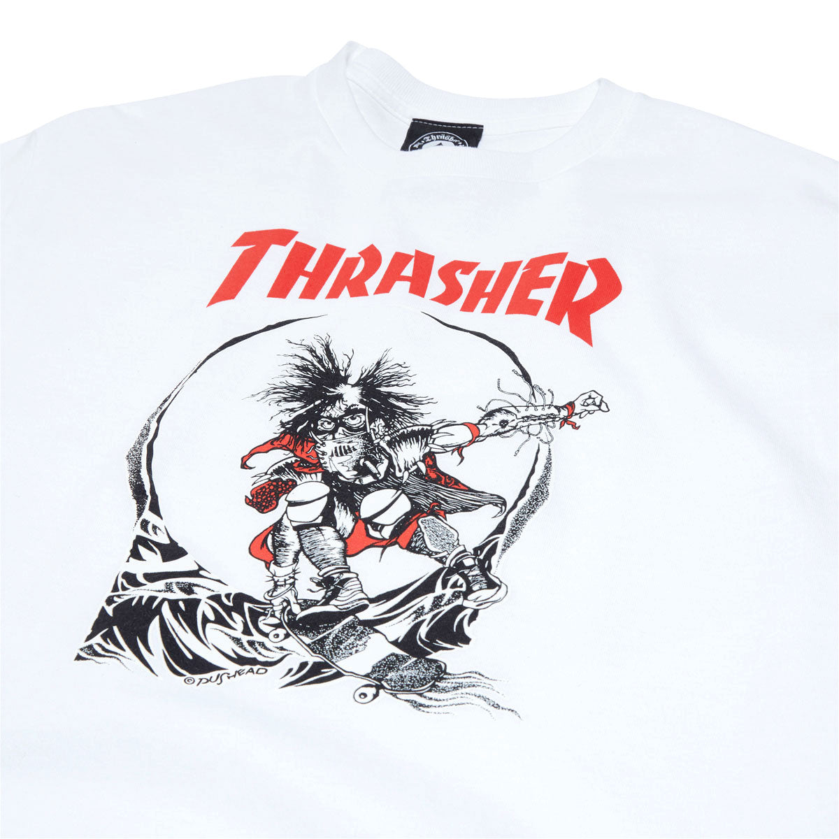 Thrasher Outlaw 2-Tone T-Shirt - White