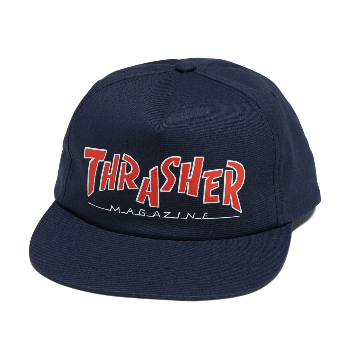 Thrasher x Parra Mag Snapback Hat - Navy