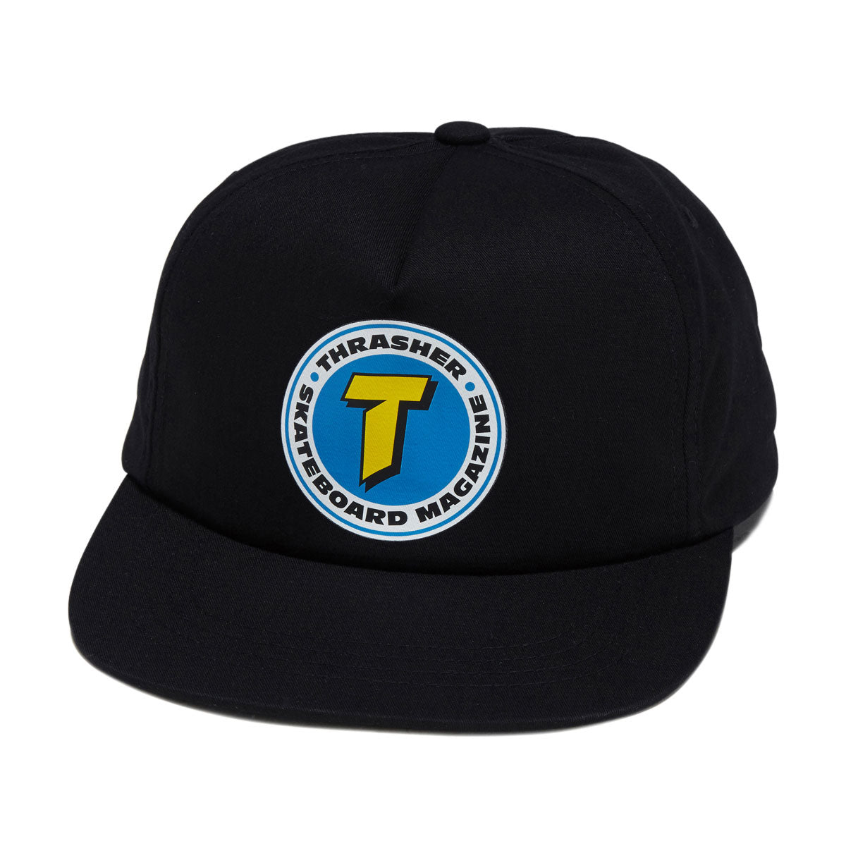 Thrasher Number 1 Redux Snapback Hat - Black