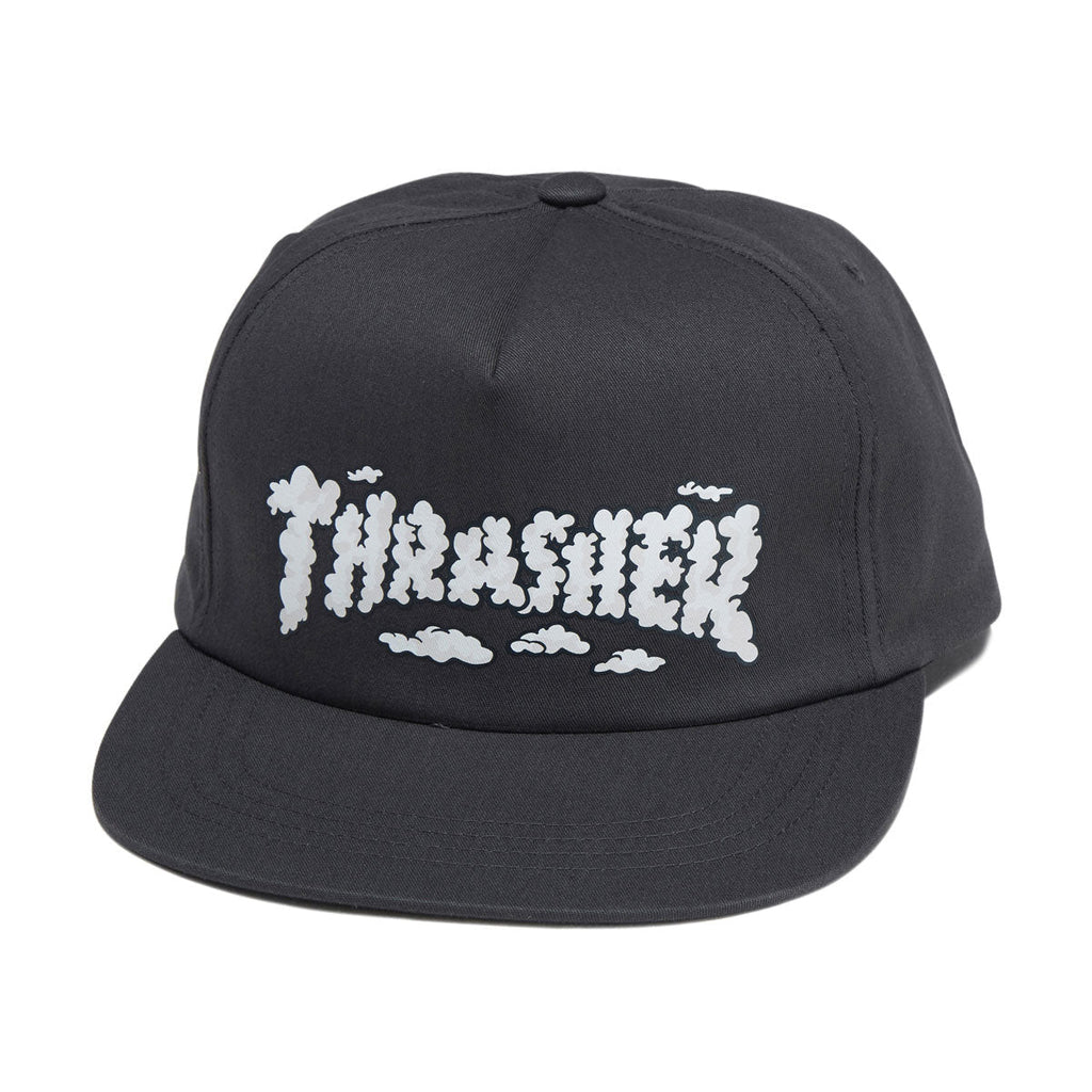 Thrasher Clouds By Spanky Snapback Hat - Charcoal