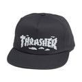 Thrasher Clouds By Spanky Snapback Hat - Charcoal