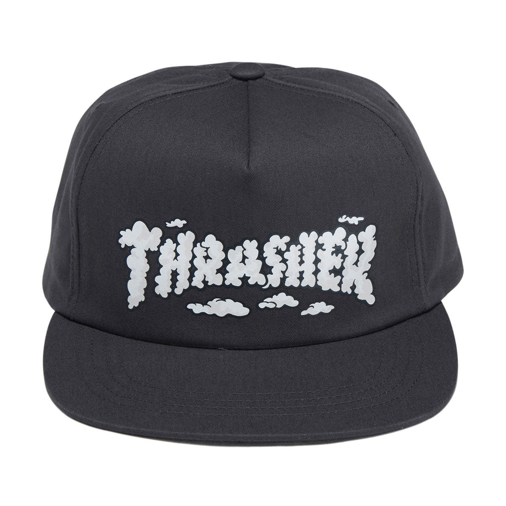 Thrasher Clouds By Spanky Snapback Hat - Charcoal