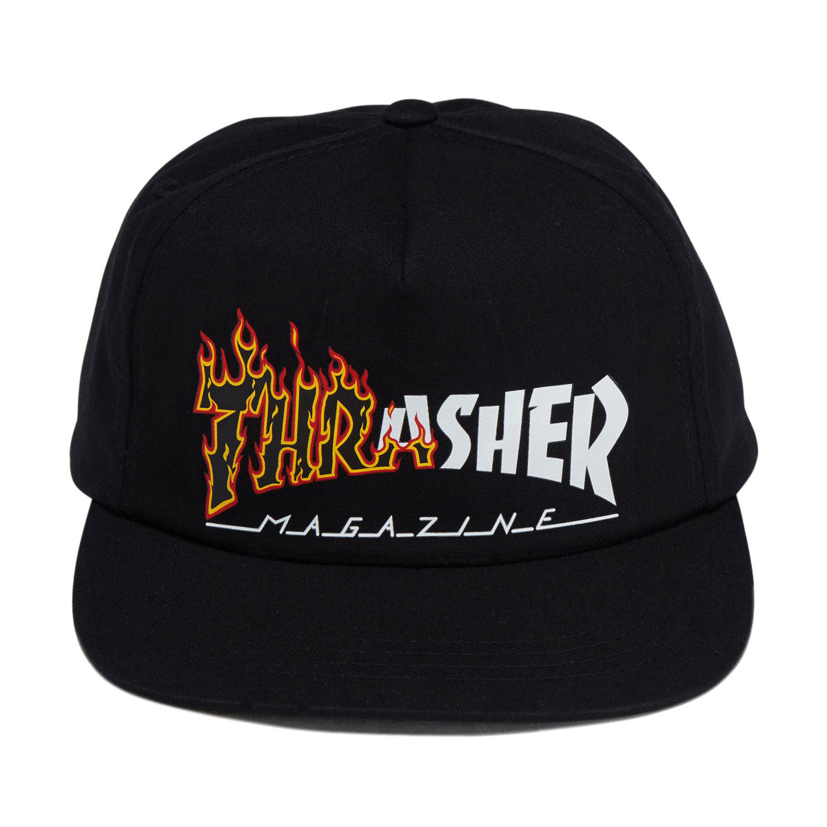 Thrasher Ignite Snapback Hat - Black