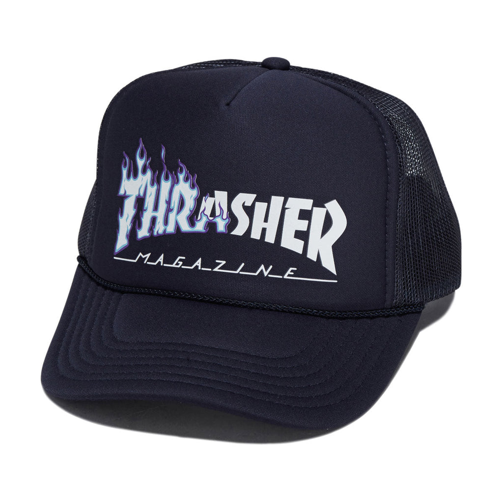 Thrasher Ignite Trucker Hat - Navy