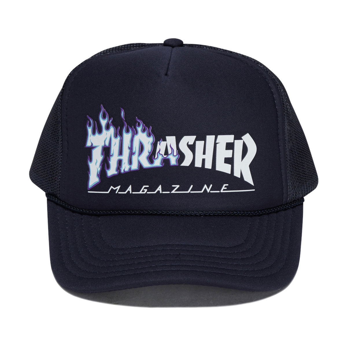Thrasher Ignite Trucker Hat - Navy