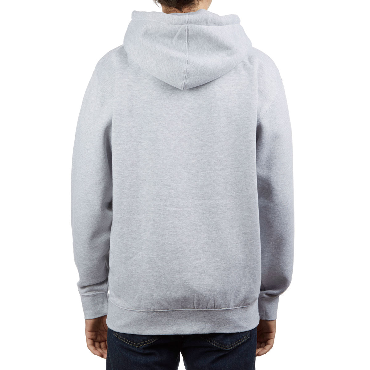 Thrasher Logo Zip Up Hoodie - Grey