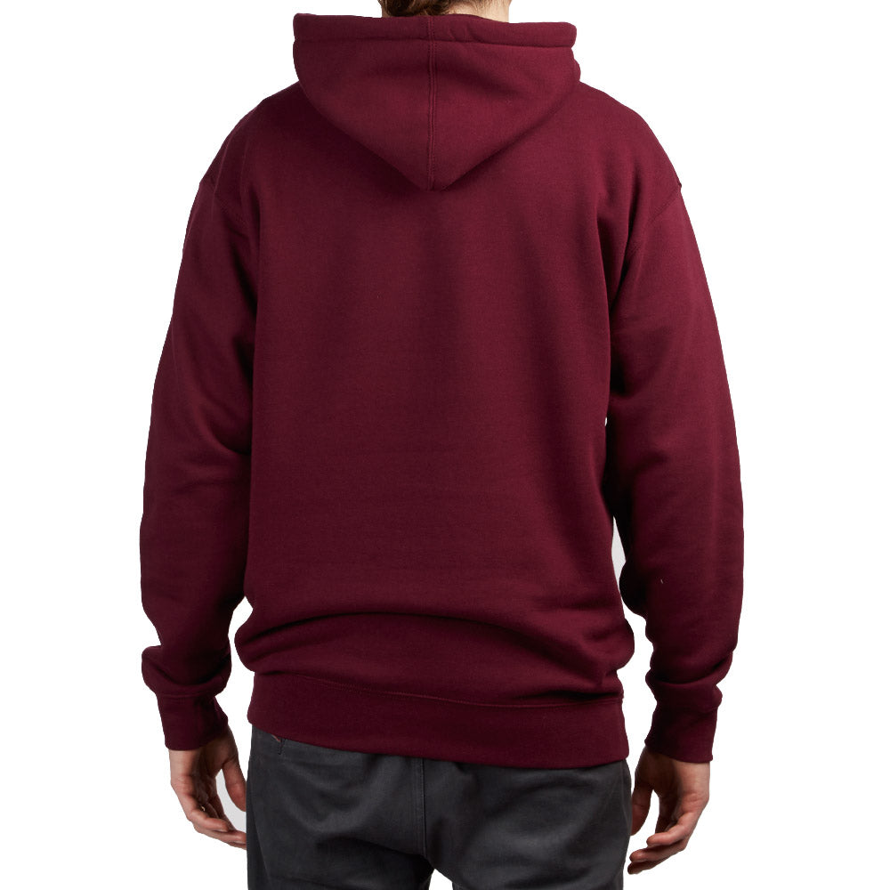 Thrasher Flame Hoodie - Maroon