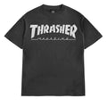 Thrasher Mag Logo Vintage T-Shirt - Black