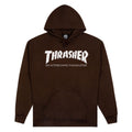 Thrasher Skate Mag Hoodie - Dark Chocolate/White
