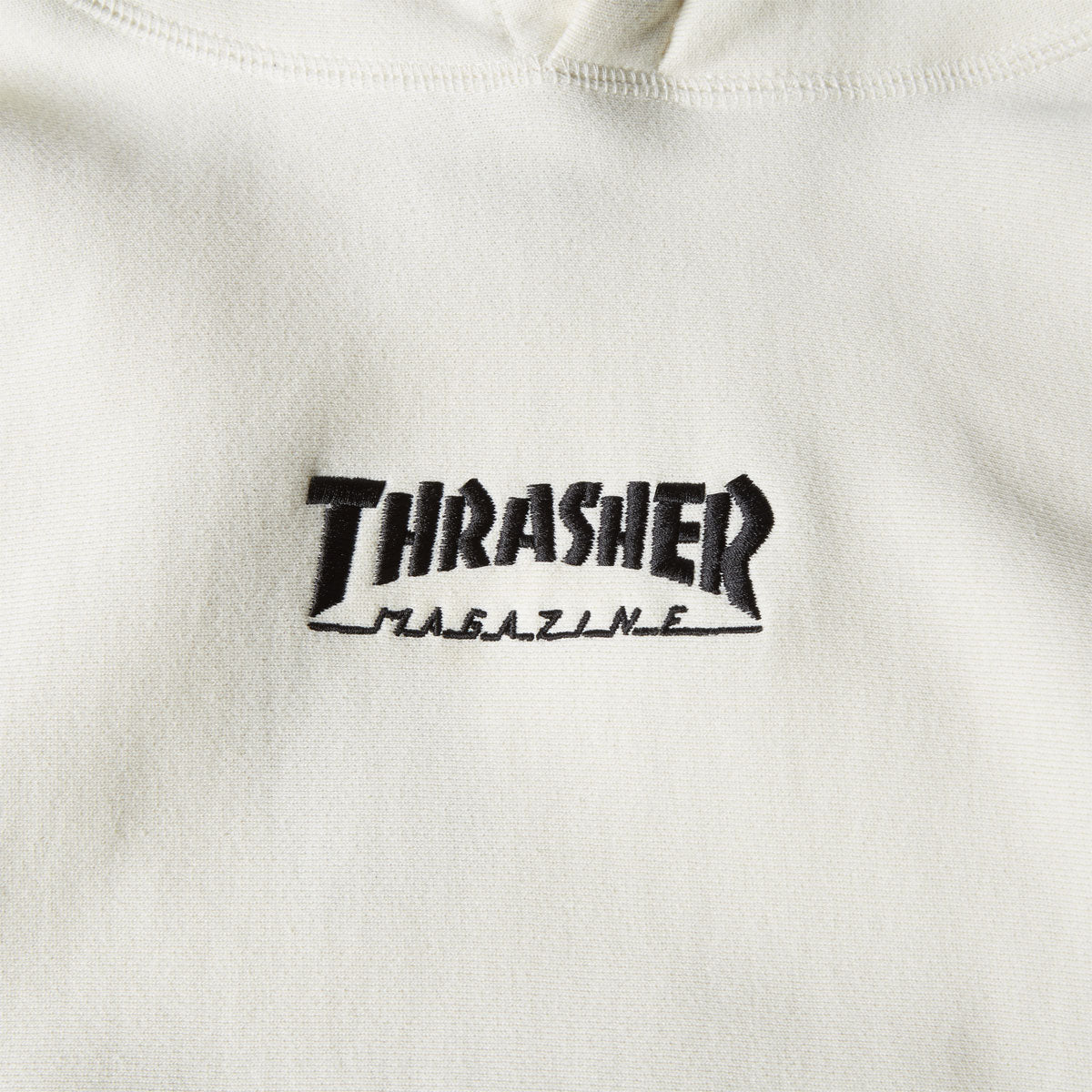 Thrasher Embroidered Mag Logo Hoodie - Bone