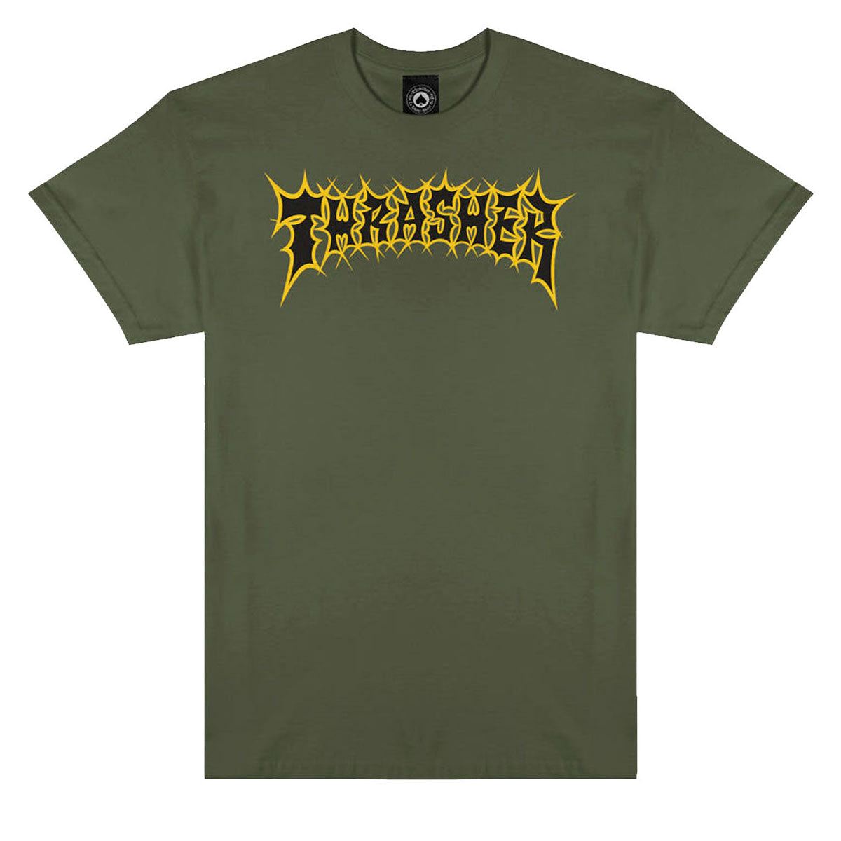 Thrasher Spikey T-Shirt - Military Green