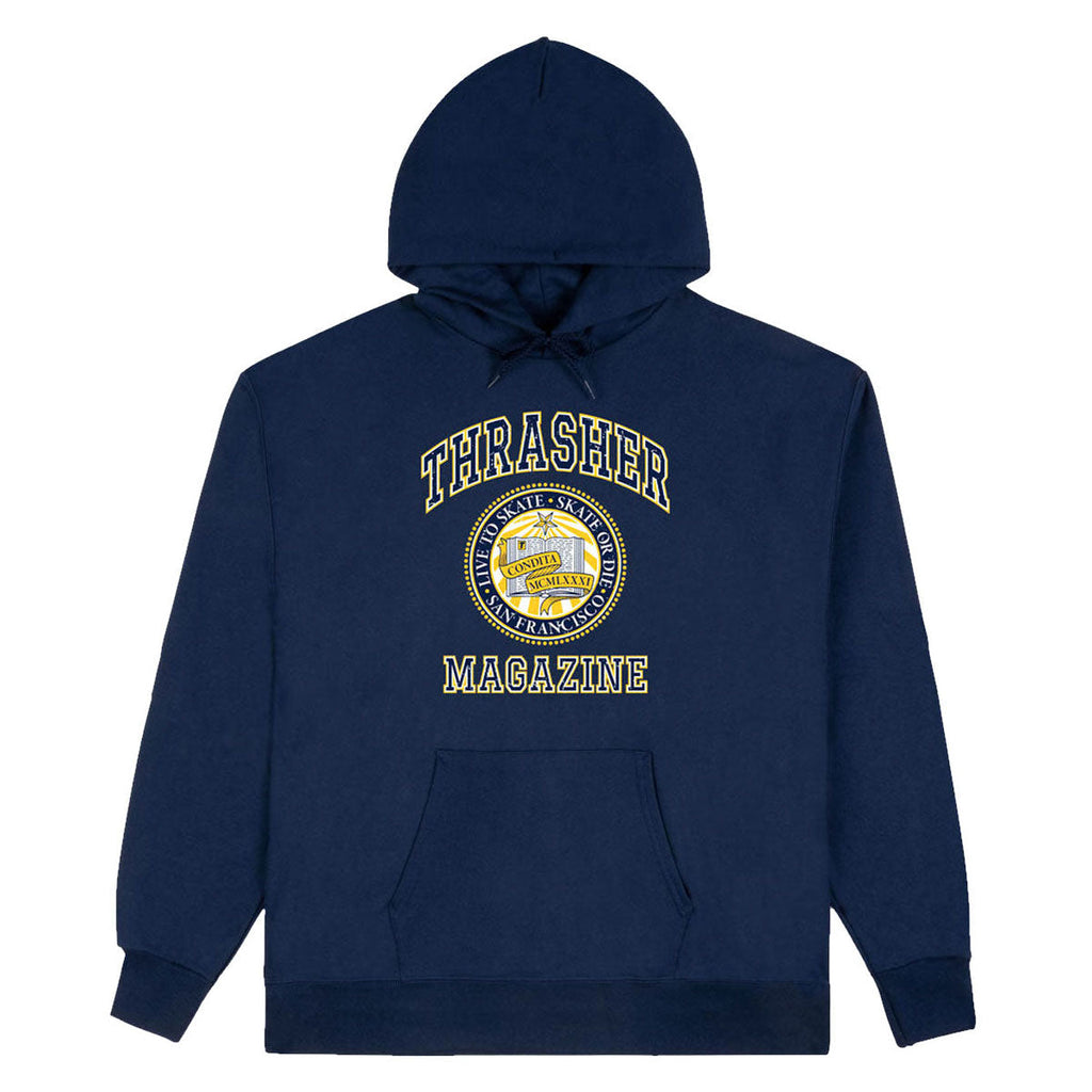 Thrasher Dropout Hoodie - Navy