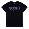 Thrasher Wet Paint T-Shirt - Black