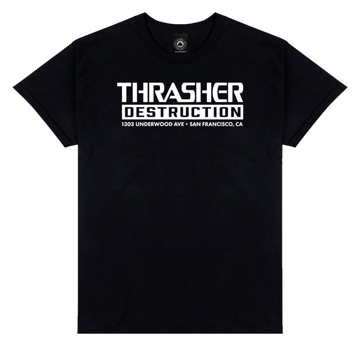 Thrasher Destruction T-Shirt - Black