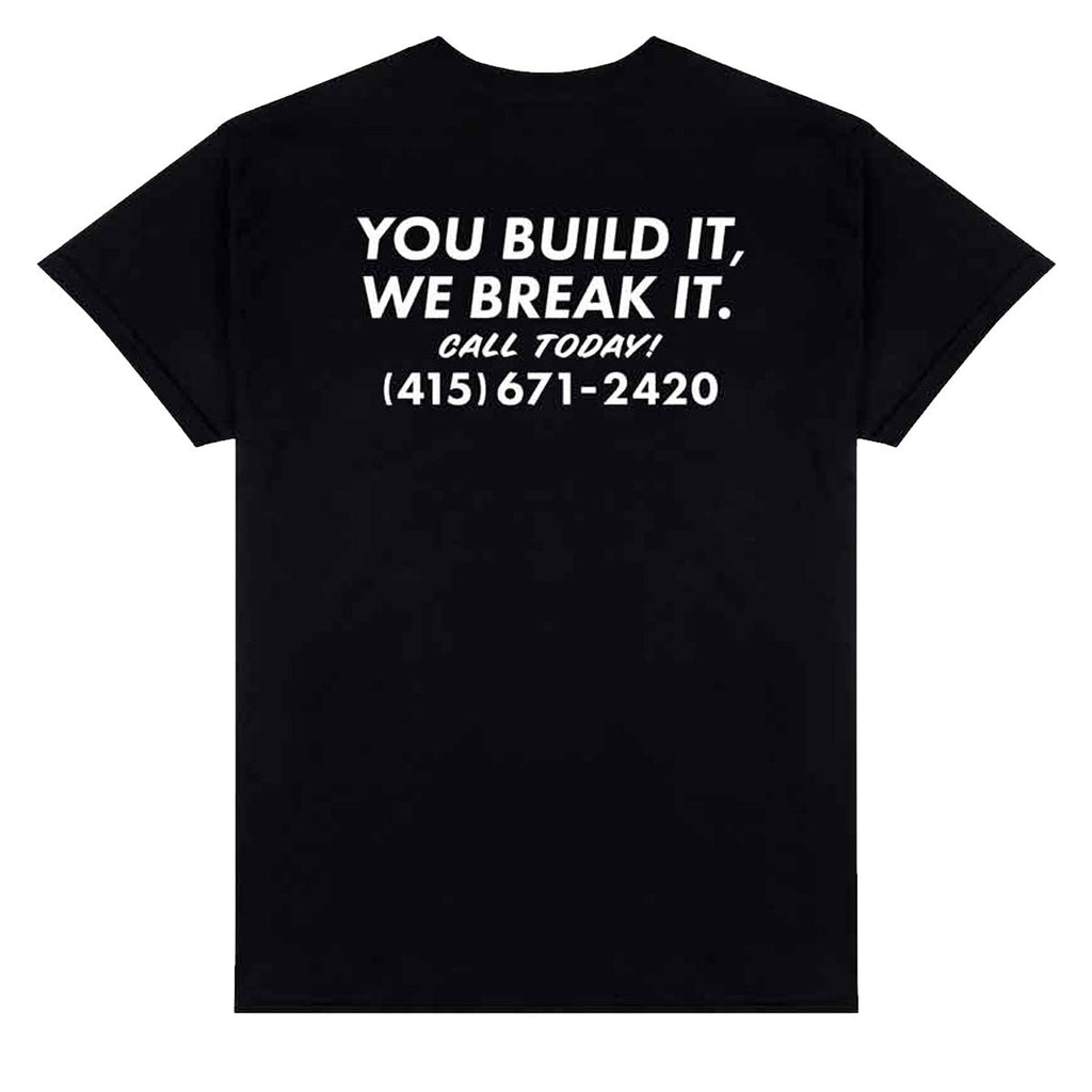 Thrasher Destruction T-Shirt - Black
