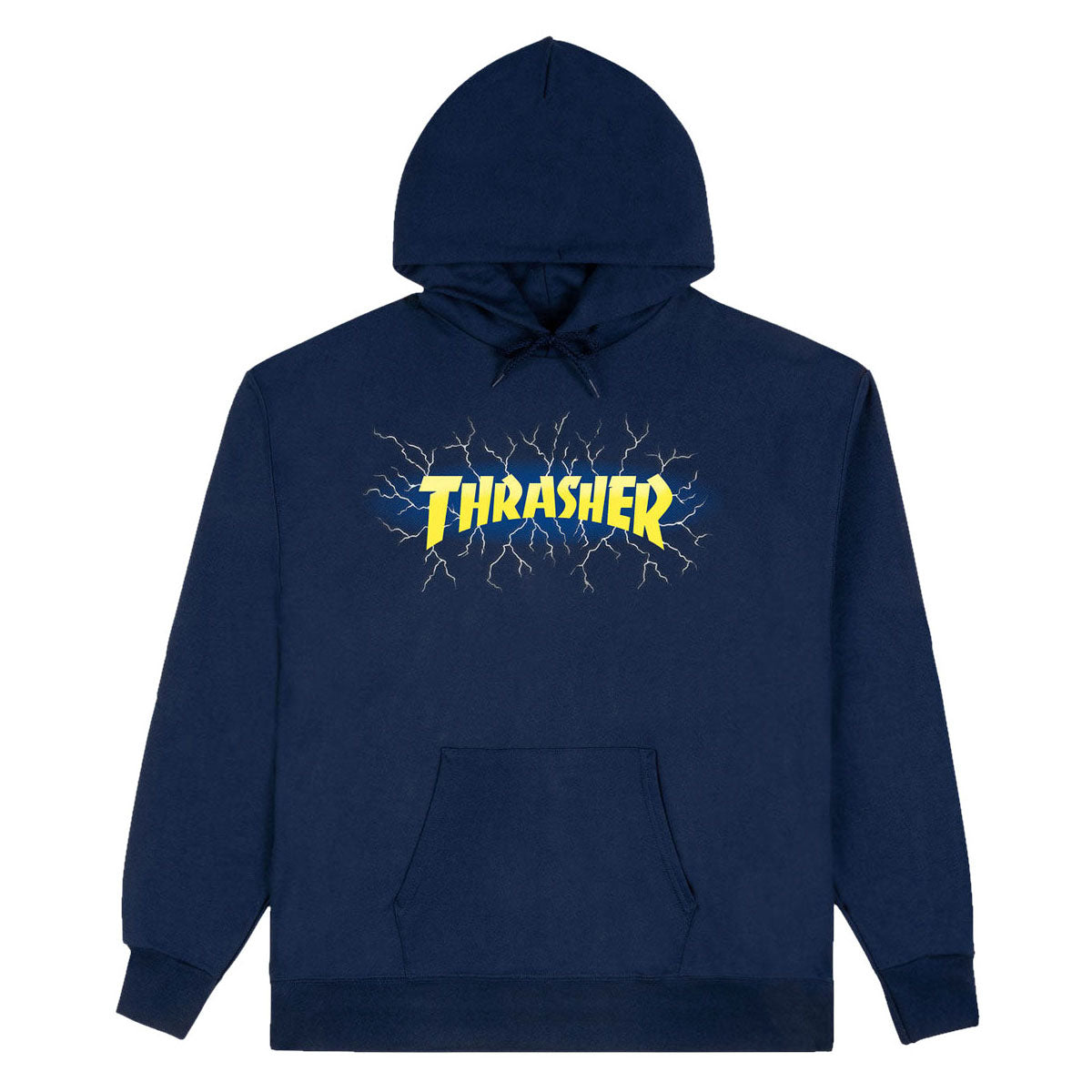 Thrasher Lightning Hoodie - Navy