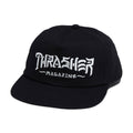 Thrasher Thrash & Destroy Snapback Hat - Black