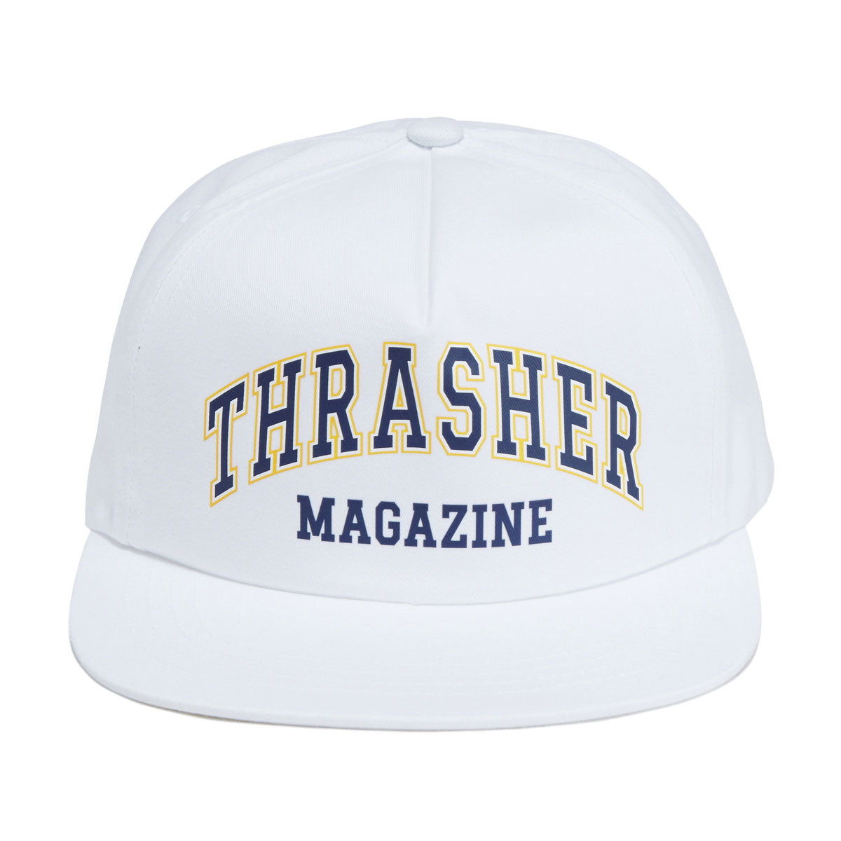 Thrasher Dropout Snapback Hat - White