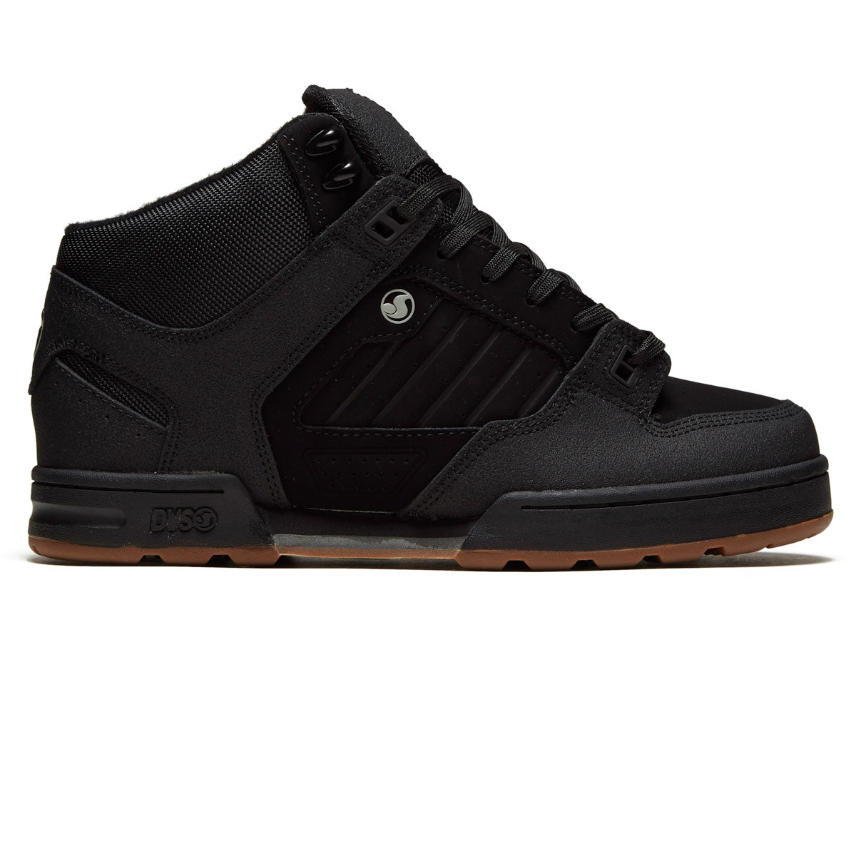 DVS Militia Boots - Black/Black/Gum/Nubuck