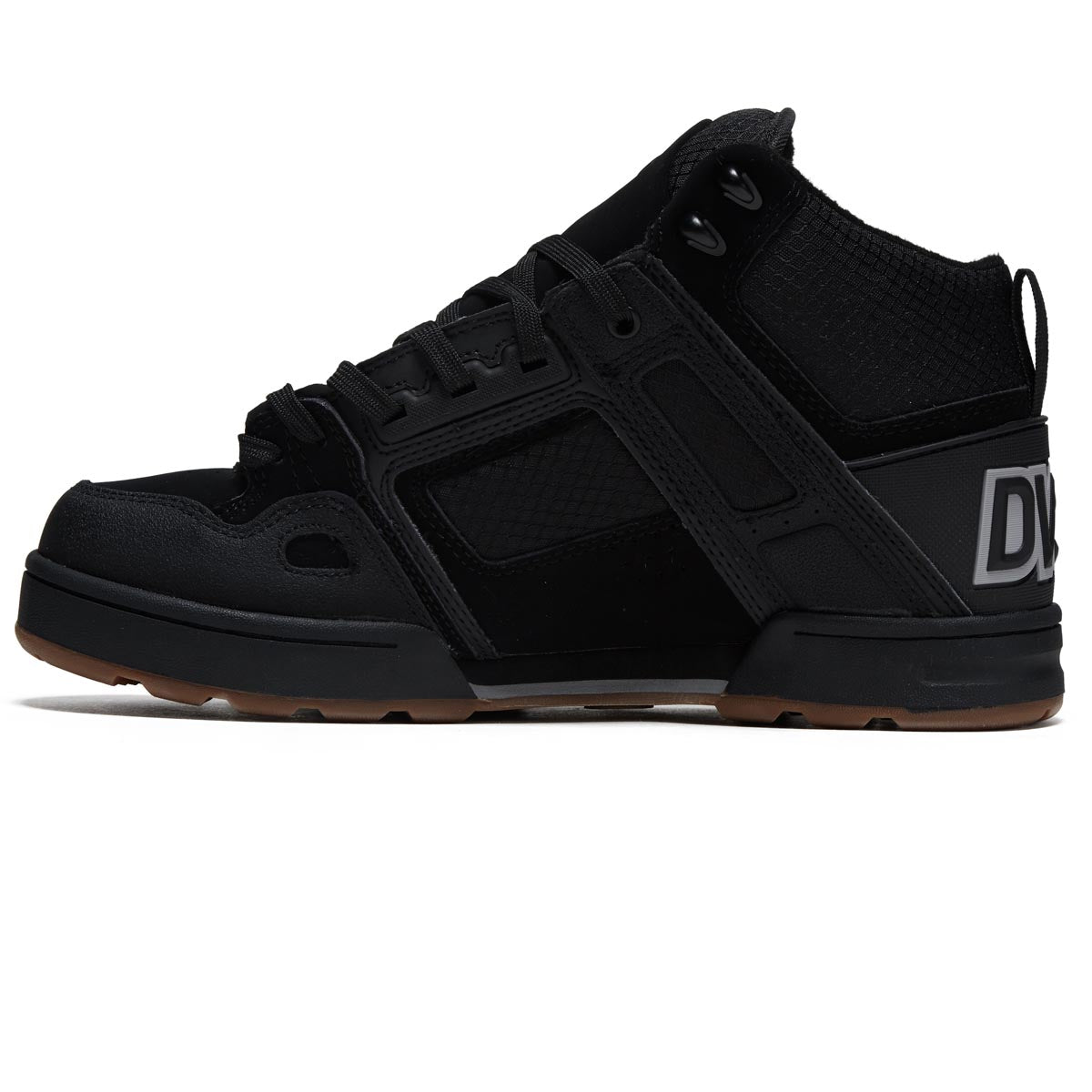 DVS Comanche Boots - Black Reflective/Charcoal Leather
