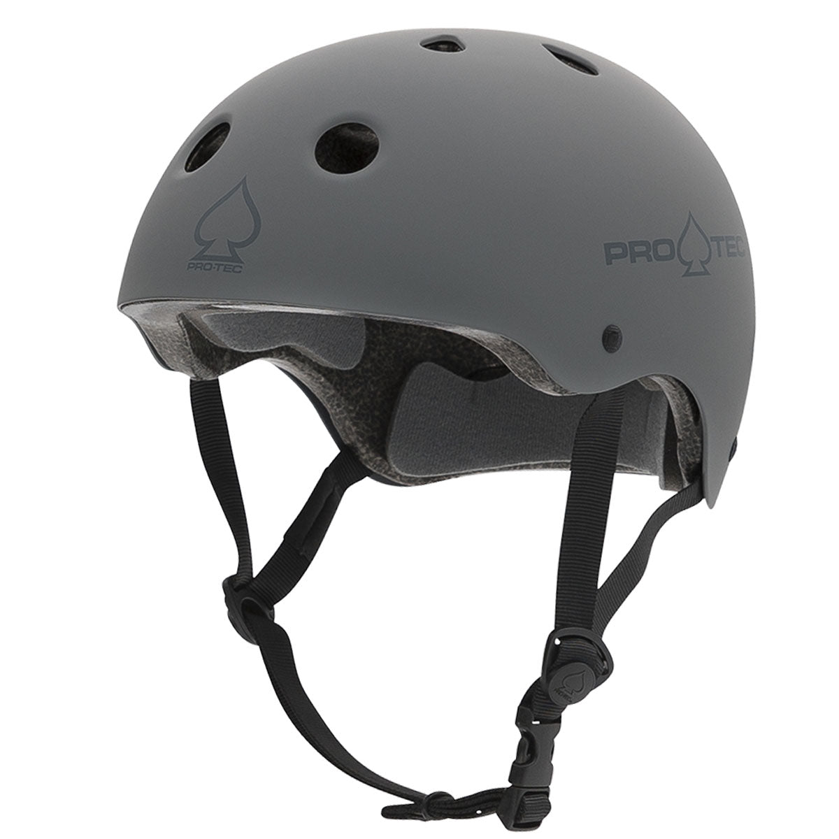 ProTec The Classic Certified Matte Helmet - Matte Gray