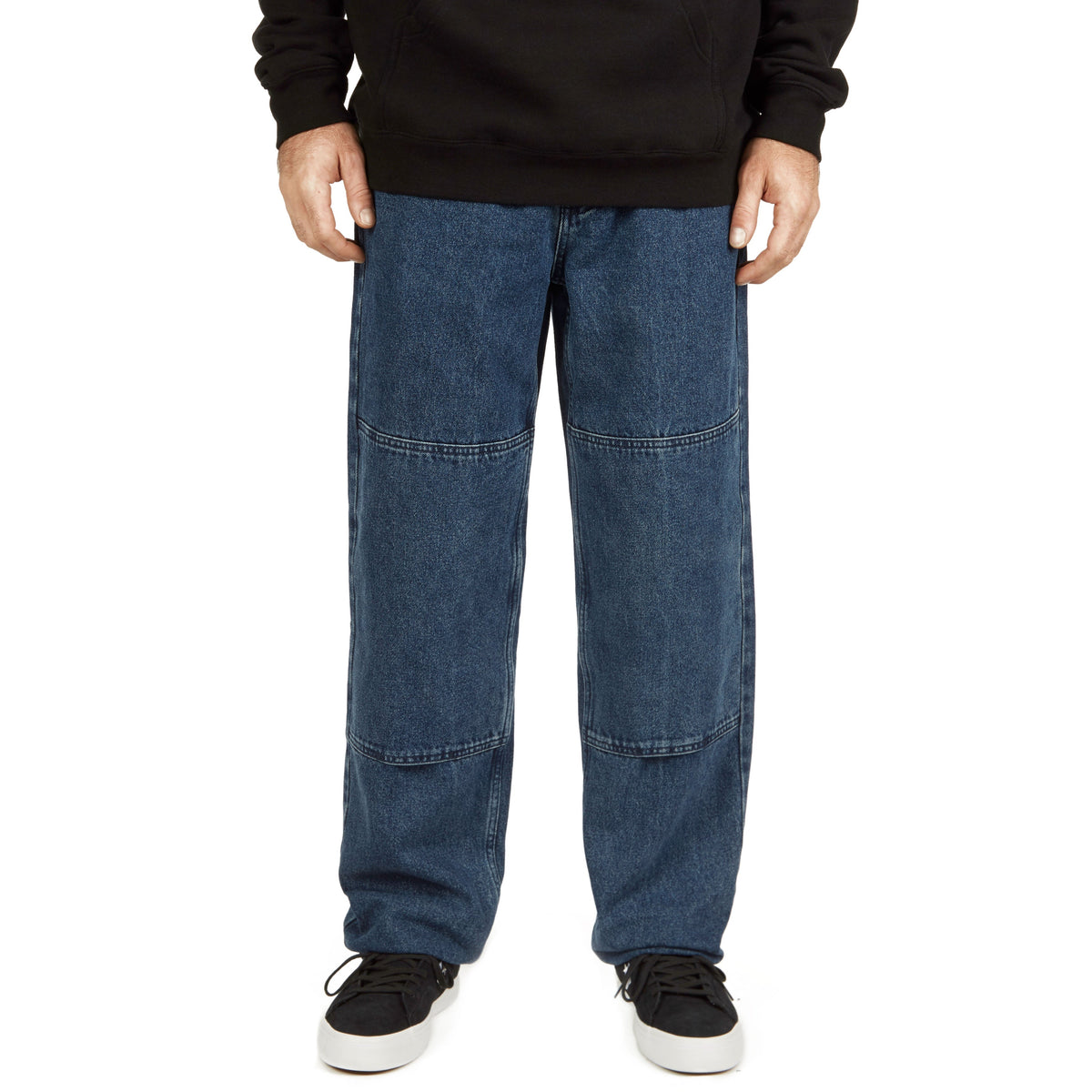 CCS Double Knee Original Relaxed Denim Jeans - True Blue