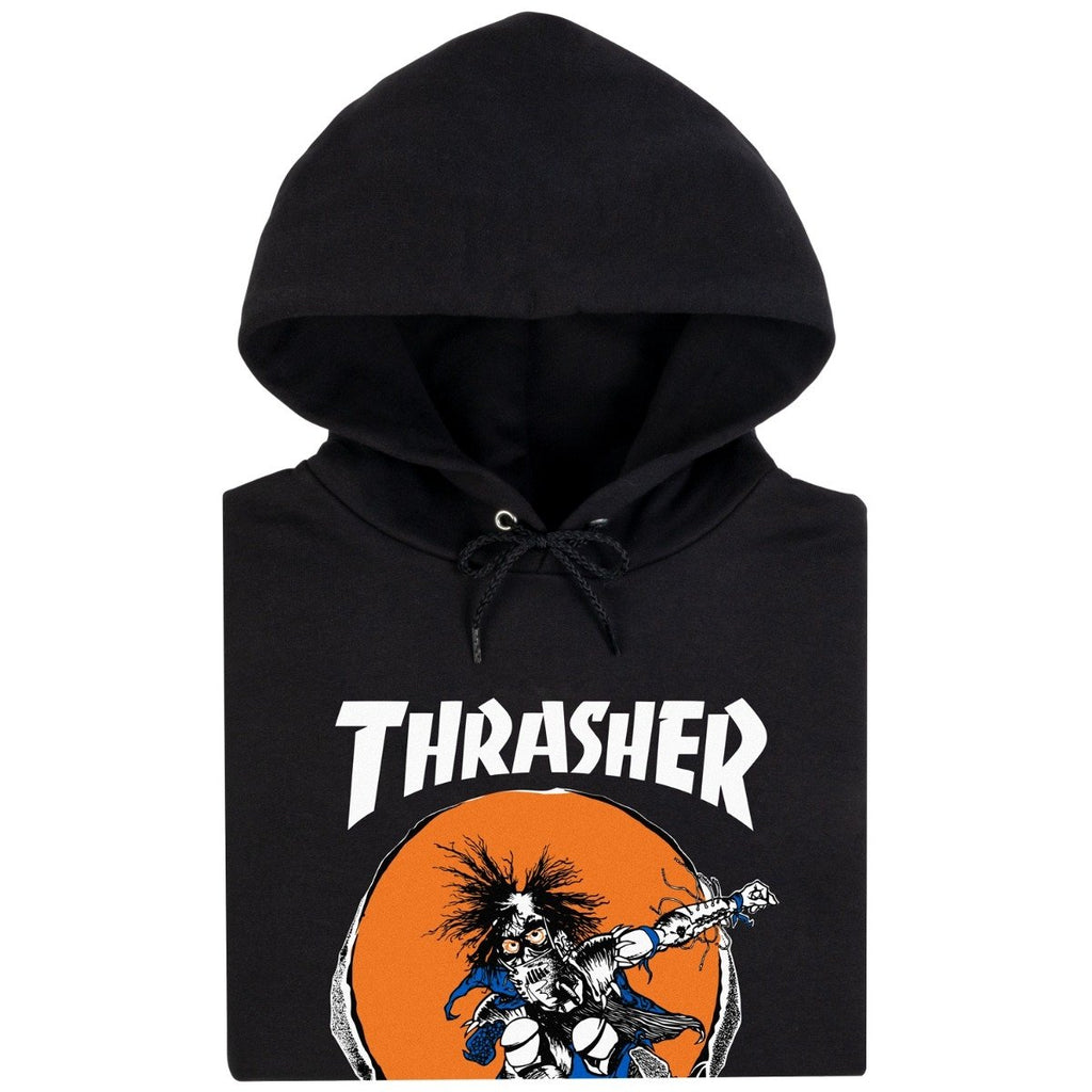 Thrasher Skate Outlaw Hoodie - Black