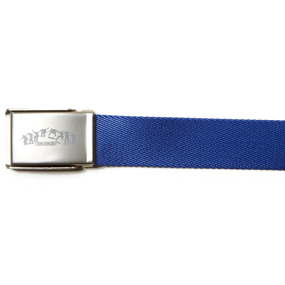 CCS Silver Kickflip Buckle Belt - Royal Blue