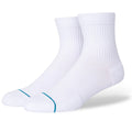 Stance Icon Quarter Socks - White
