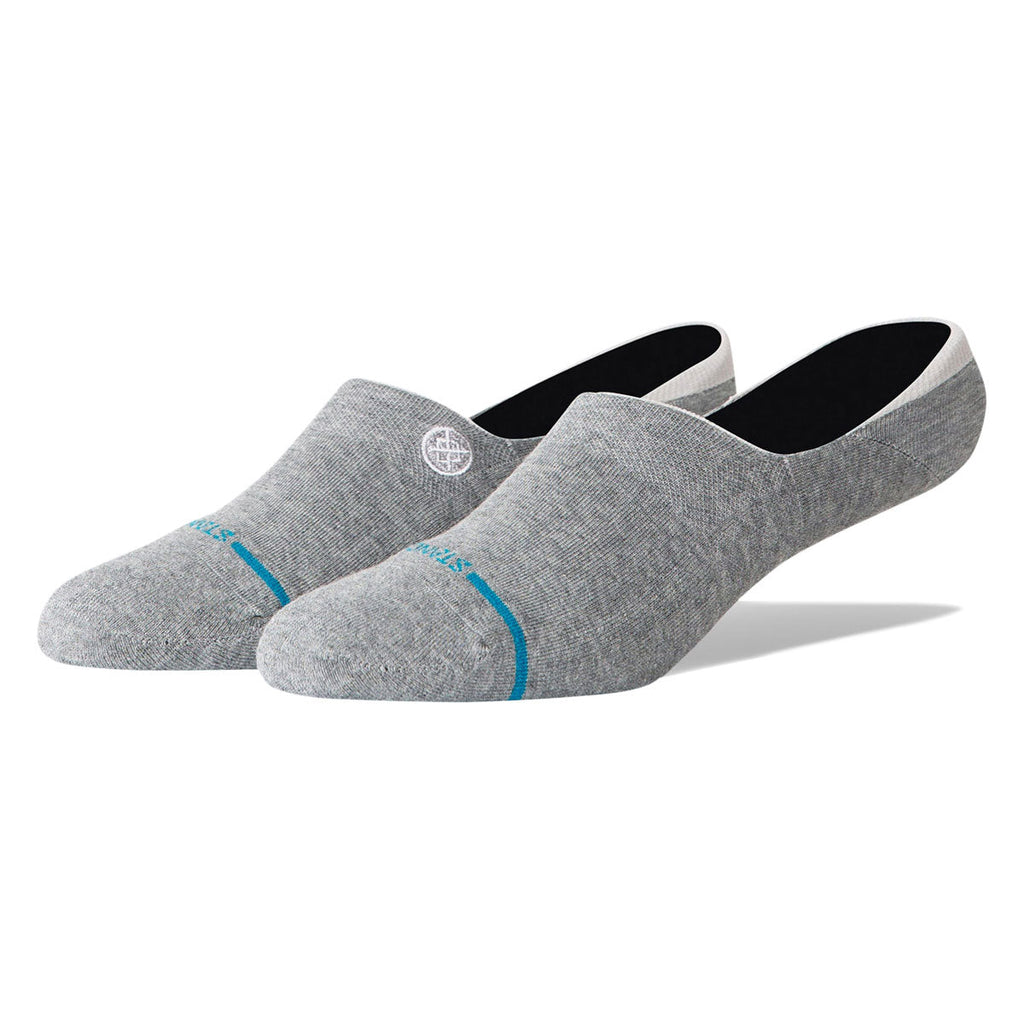 Stance Icon No Show Socks - Heather Grey