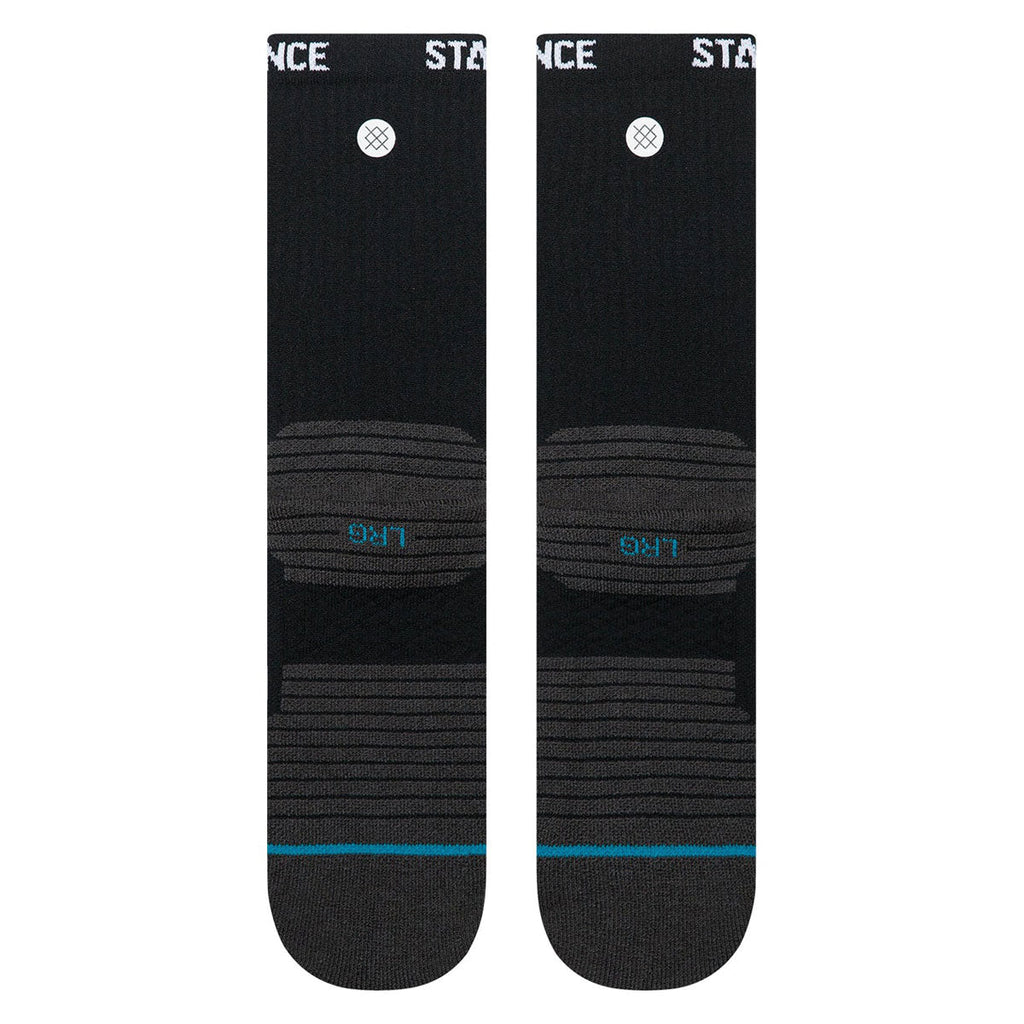 Stance Golf Ribbed Mid Crew Socks - Black