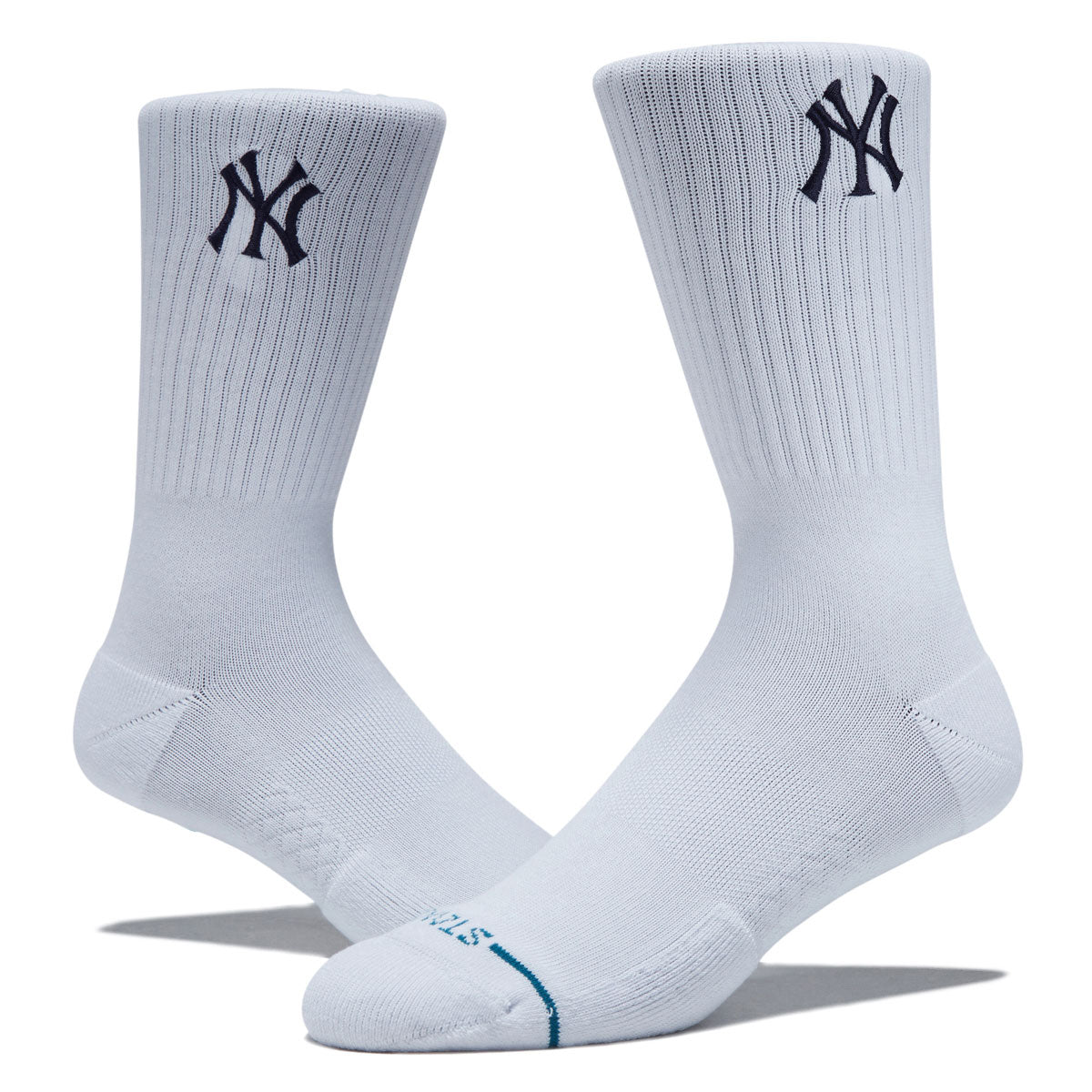 Stance New York Yankees Crest Socks - White