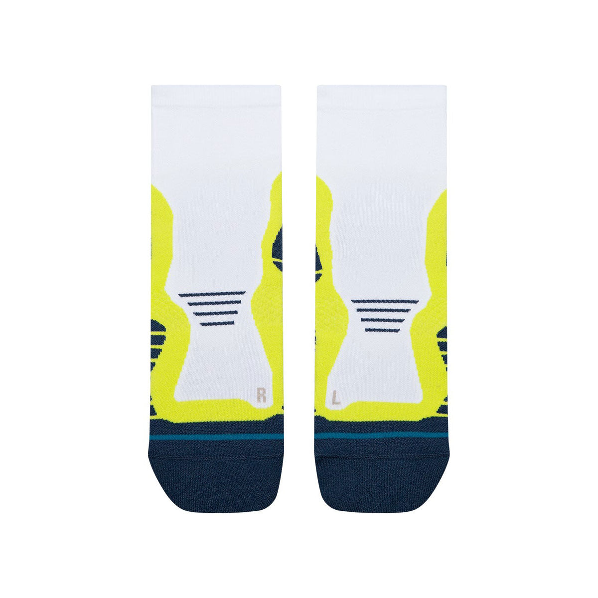 Stance Pace Light Quarter Socks - Volt
