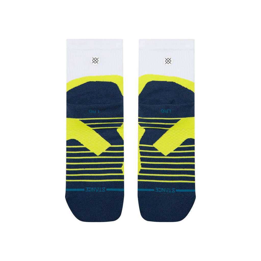 Stance Pace Light Quarter Socks - Volt