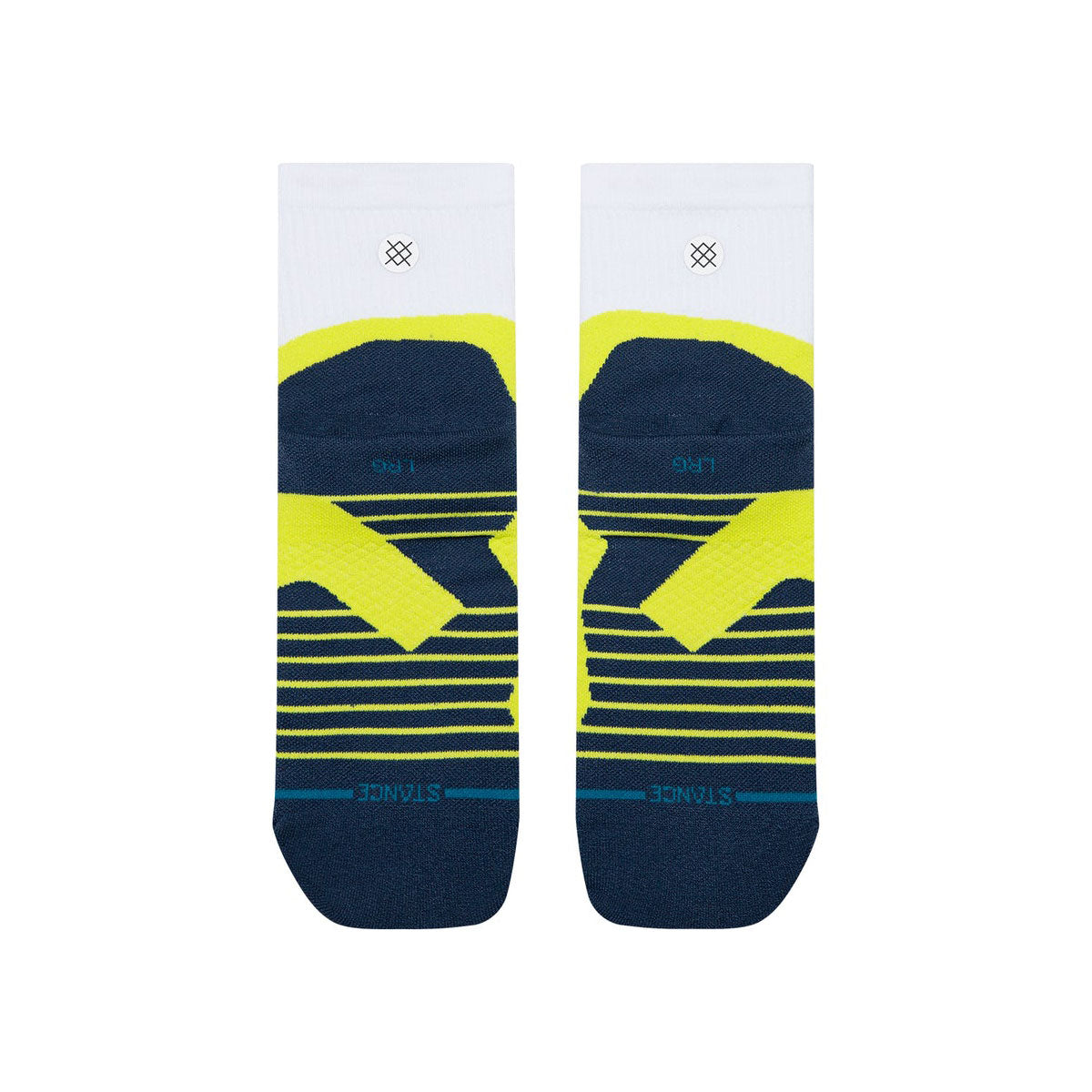 Stance Pace Light Quarter Socks - Volt