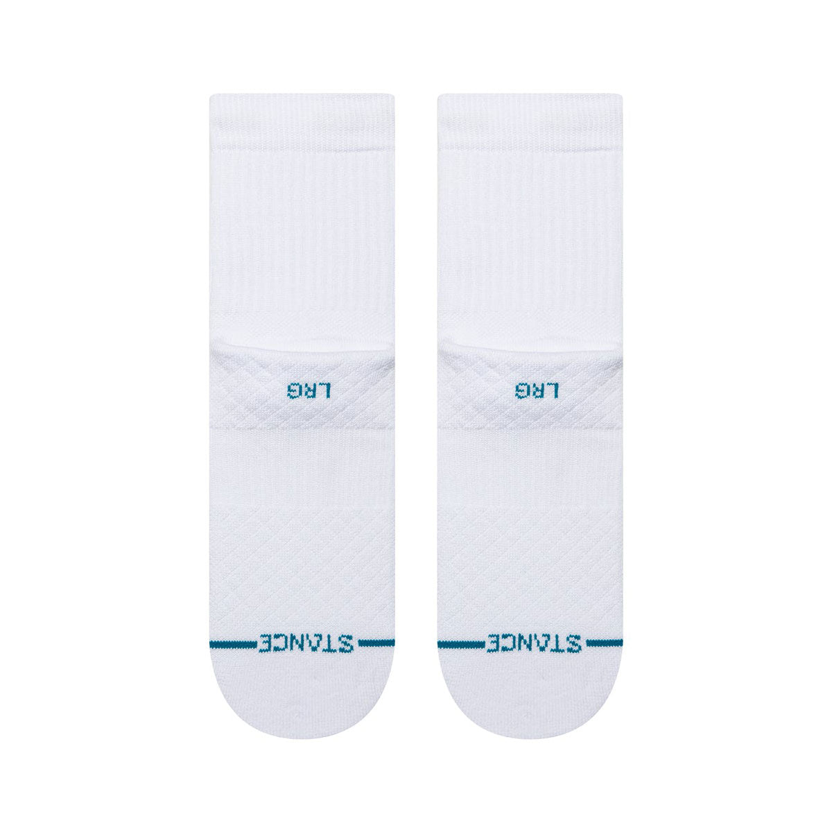 Stance Signature Quarter Socks - White