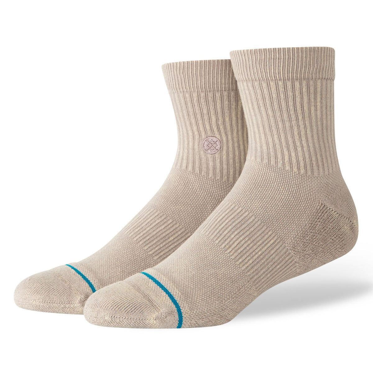Stance Signature Wash Quarter Socks - String Grey