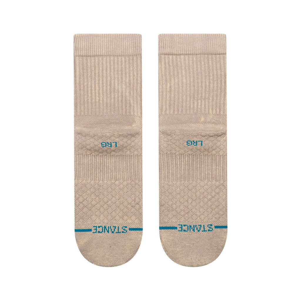 Stance Signature Wash Quarter Socks - String Grey