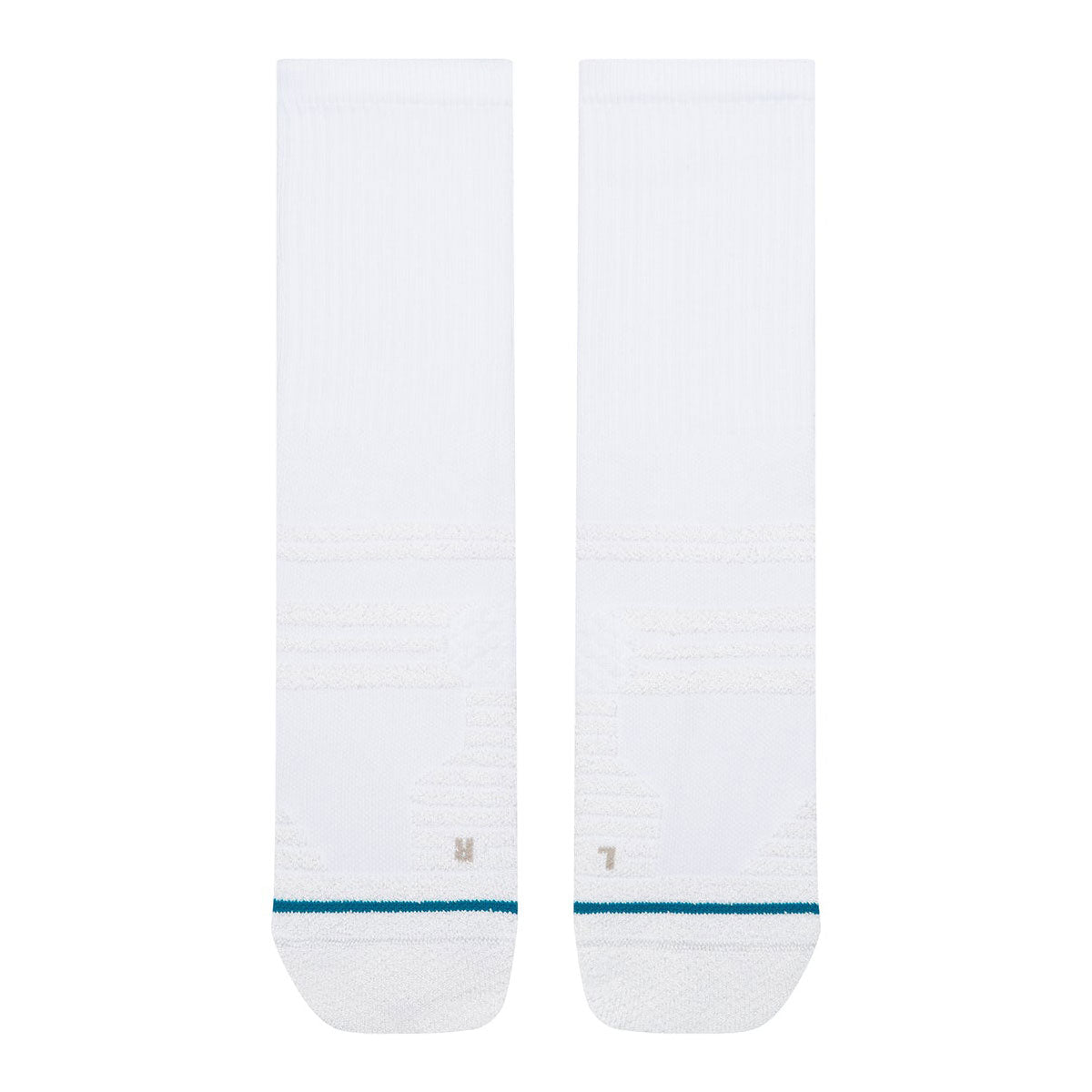 Stance Static Gripper Crew Socks - White