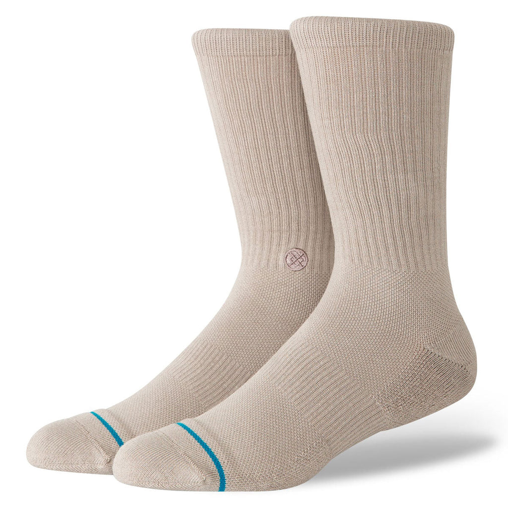 Stance Signature Crew Socks - String Grey
