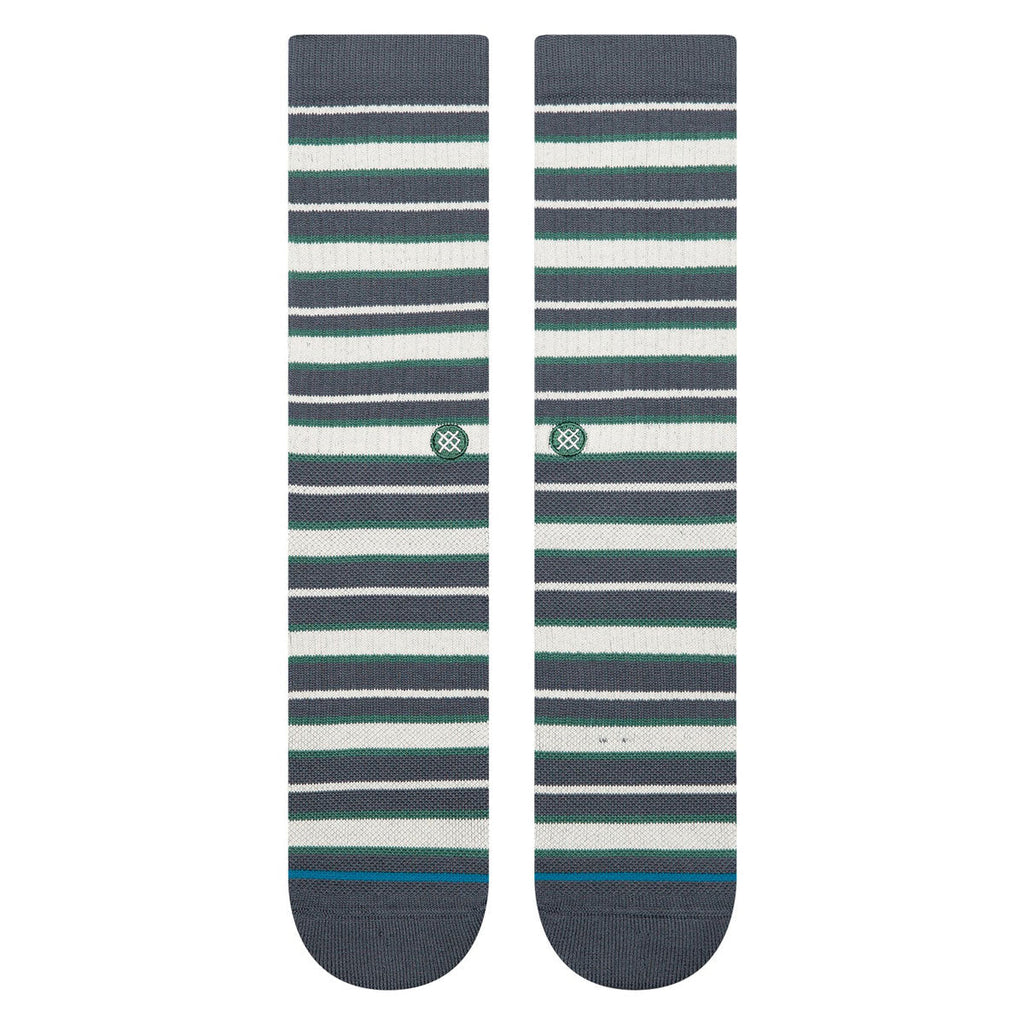 Stance Signature Stripe Crew Socks - Turbulence
