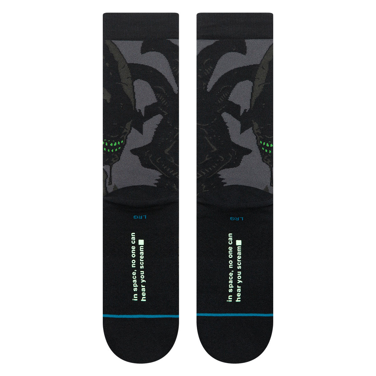 Stance Alien Crew Socks - Black