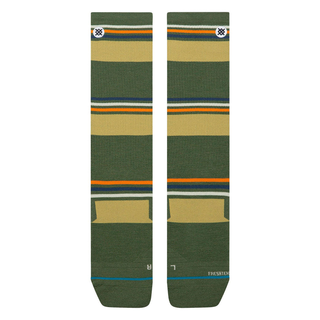 Stance Walton Hike Light Crew Socks - Green