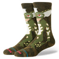Stance Stripe Gremlins Crew Socks - Dark Green