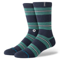 Stance Caesar Stripe Crew Socks - Green